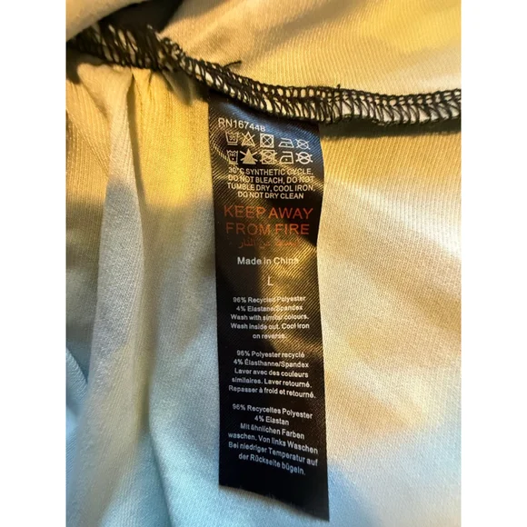 Karen Millen Abstract Cutout Top Size L Ruched Stretch Statement - Picture 4 of 4